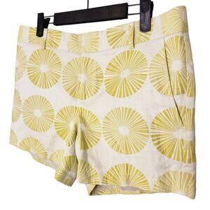 Banana Republic Starburst Tab waist lined shorts 8